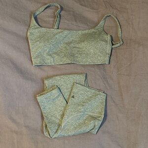 Gray Women's Activewear Set